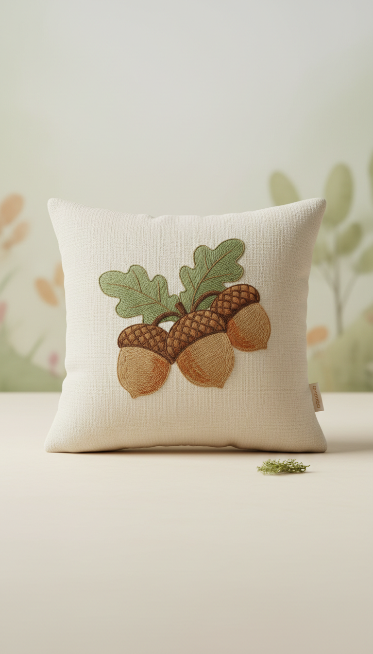 Cuscino Decorativo in Cotone Organico